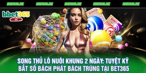 Song thủ lô nuôi khung 2 ngày Tuyệt kỹ bắt số bách phát bách trúng tại BET365
