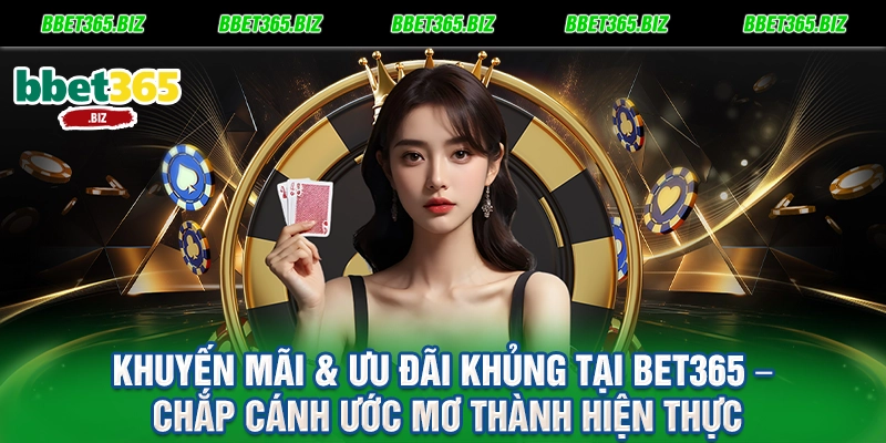 Khuyến Mãi & Ưu Đãi Khủng Tại BET365 – Chắp Cánh Ước Mơ Thành Hiện Thực