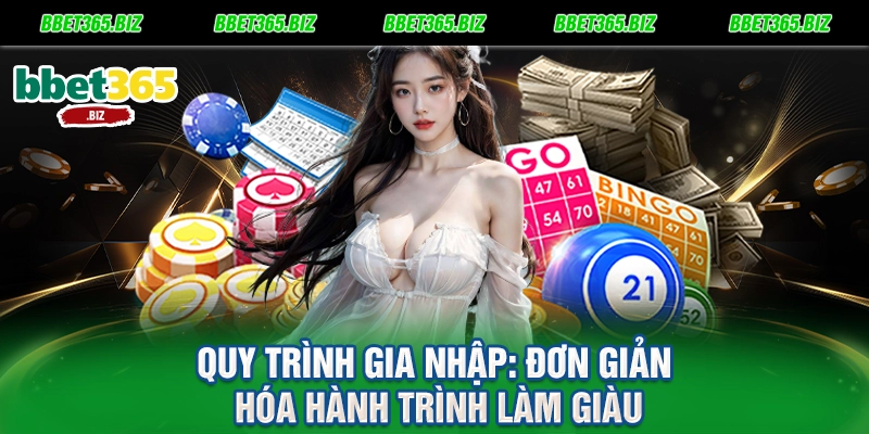 Quy trình gia nhập Đơn giản hóa hành trình làm giàu