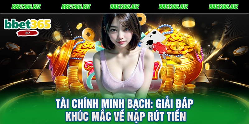 Tài chính minh bạch Giải đáp khúc mắc về nạp rút tiền